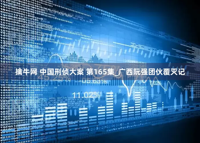 擒牛网 中国刑侦大案 第165集_广西阮强团伙覆灭记