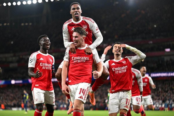 证配所 [欧冠]阿森纳4比0马竞，约克雷斯双响