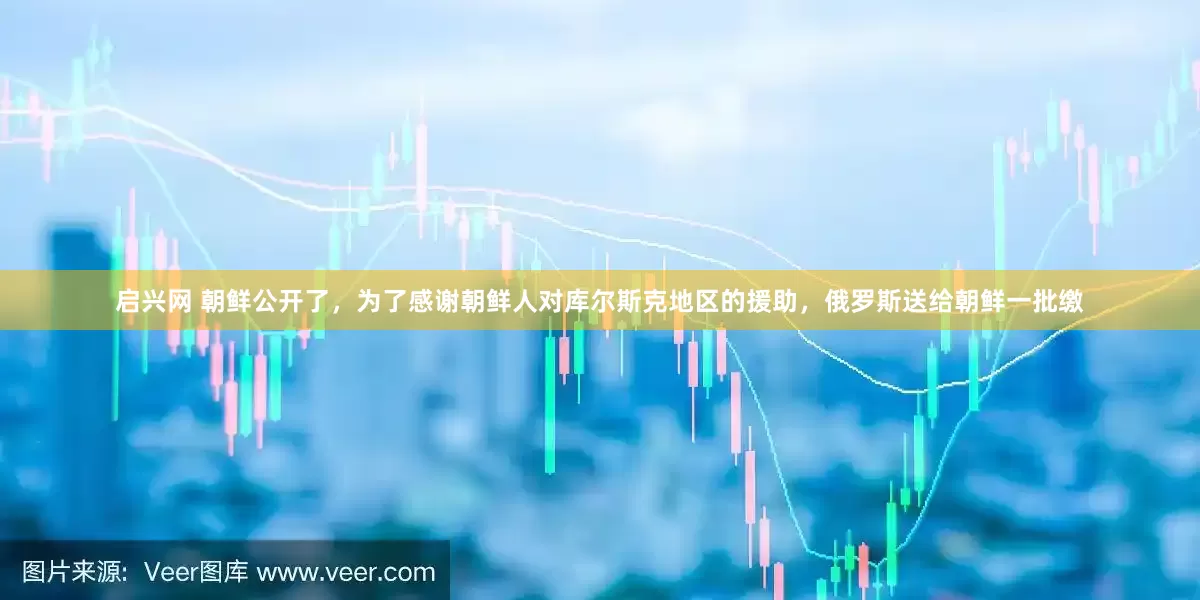 启兴网 朝鲜公开了，为了感谢朝鲜人对库尔斯克地区的援助，俄罗斯送给朝鲜一批缴
